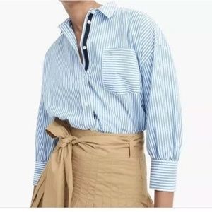 J.Crew Women Top Oversized button-up